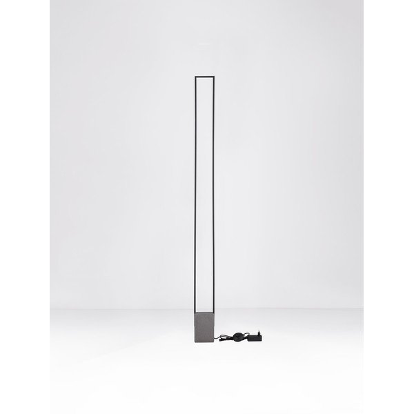 Czarna lampa stojąca LED (wysokość 161 cm) Lithos – Nova Luce-image-3