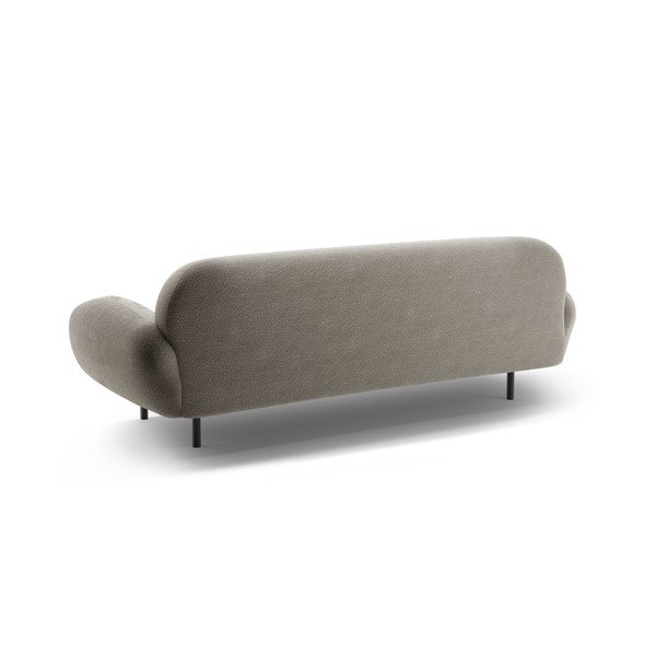 Szara sofa z materiału bouclé 208 cm Poppy – Micadoni -image-2