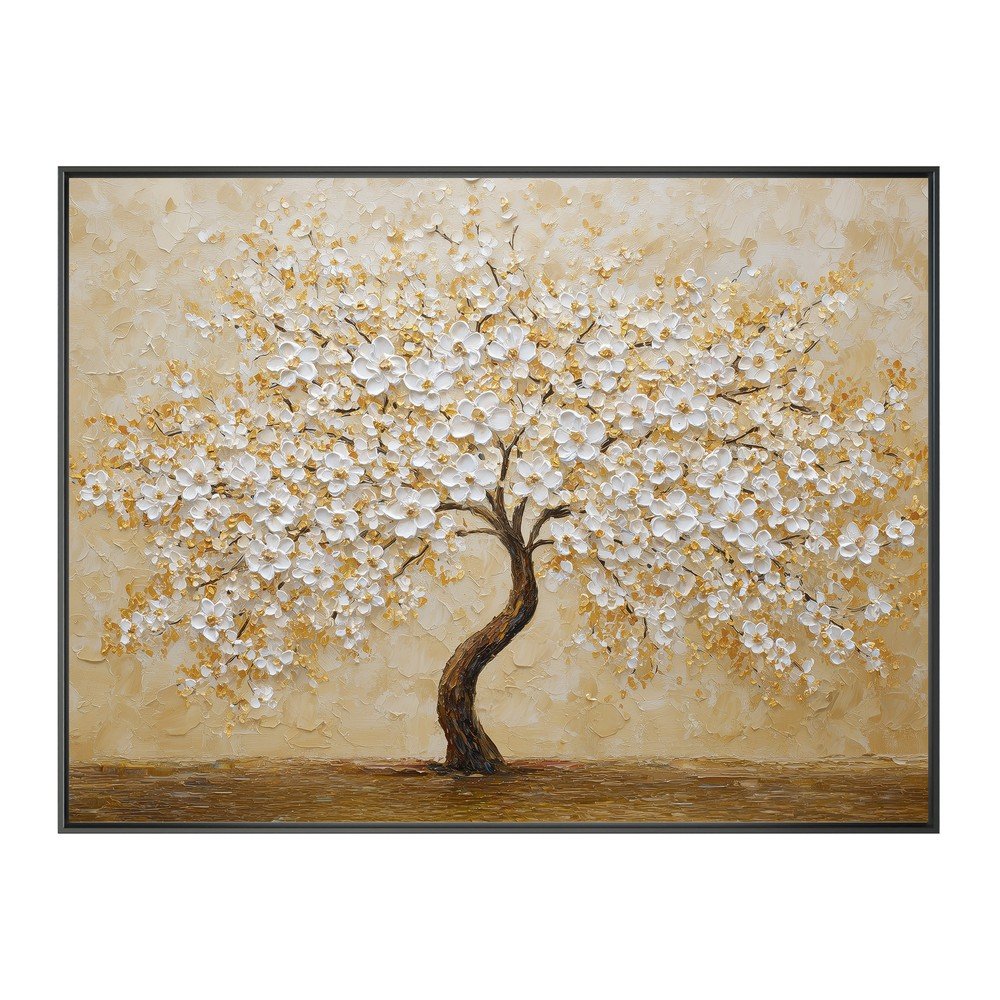Obraz drukowany z ramą w zestawie 80x60 cm Golden Tree – Styler