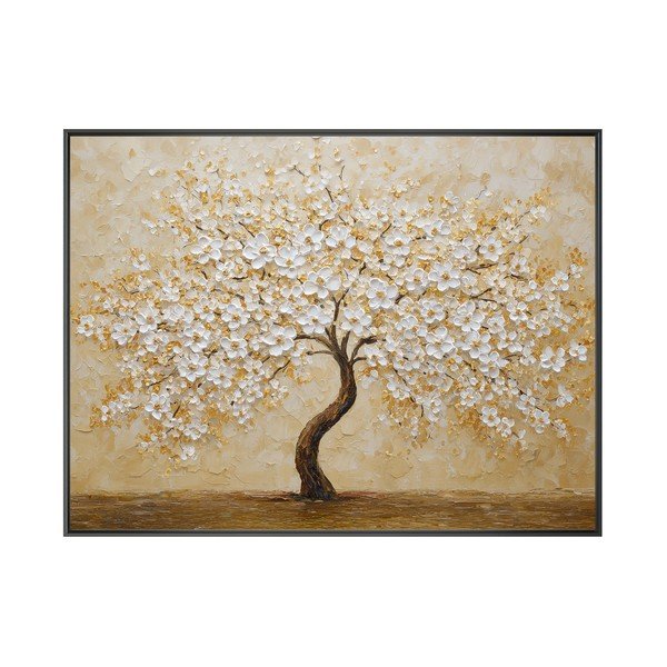 Obraz drukowany z ramą w zestawie 80x60 cm Golden Tree – Styler