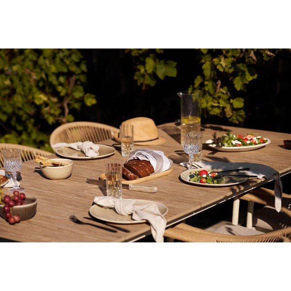 Beżowe kamionkowe talerze zestaw 4 szt. ø 27 cm Viola – House Nordic-image-4