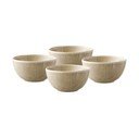 Beżowe kamionkowe miski zestaw 4 szt. na zupę 1 l – House Nordic