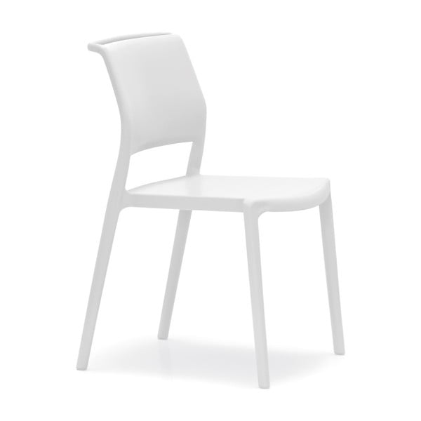 Białe krzesło Pedrali Ara