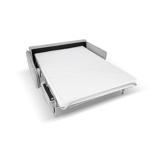 Jasnoszara rozkładana sofa 166 cm Dalida – Micadoni Home-image-3