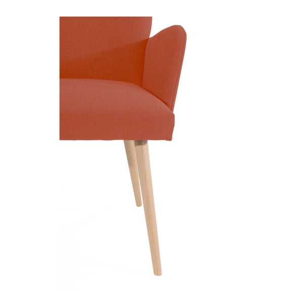 Ciemnoczerwony fotel Max Winzer Albert-image-1