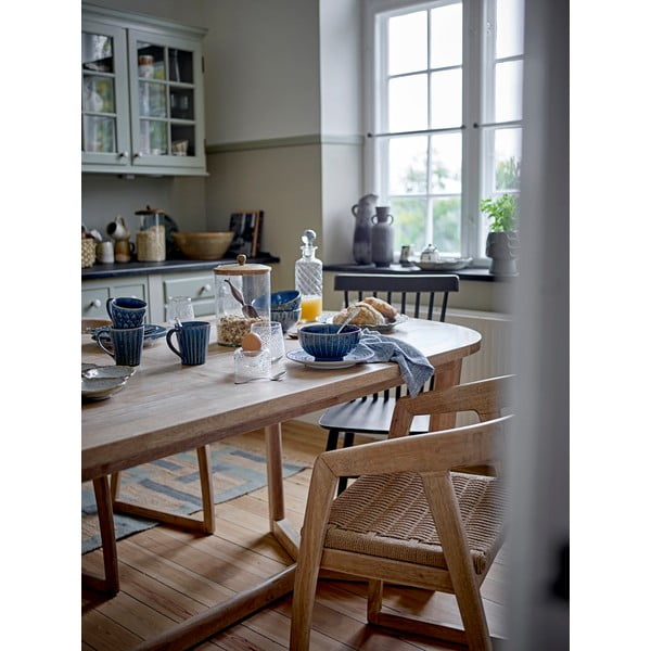 Stół z litego drewna kauczukowego 100x200 cm Serrone – Bloomingville-image-1