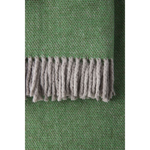 Zielony pled z domieszką bawełny Euromant Jade, 140x180 cm-image-2