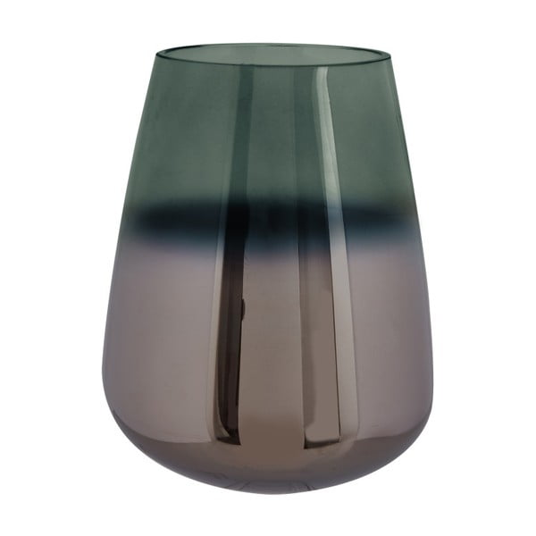 Zielony wazon szklany PT LIVING Oiled, wys. 23 cm
