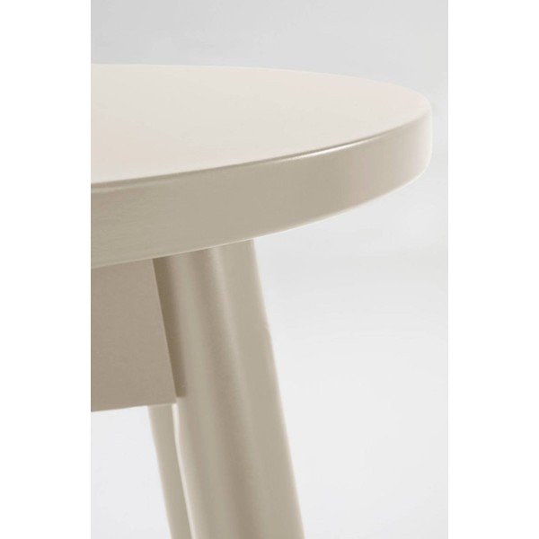 Szary hoker z litego drewna sosnowego (wysokość siedziska 65 cm) Kinna – Jotex-image-3