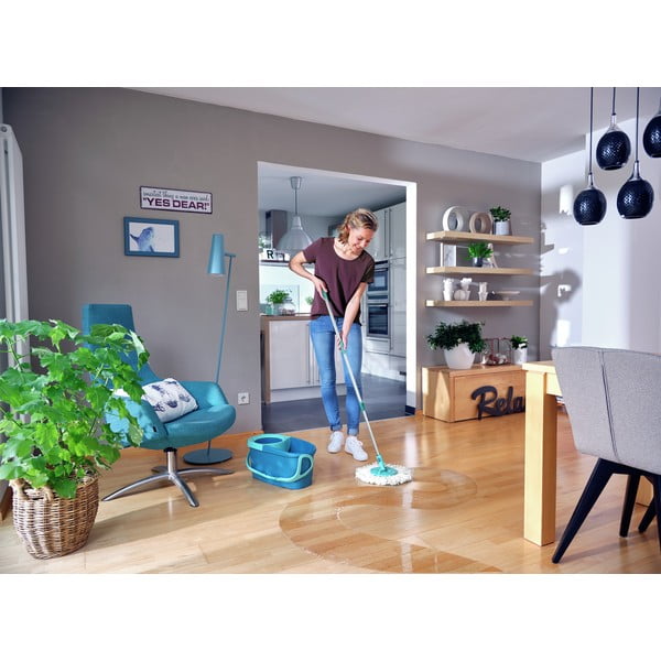 Mop rotacyjny z wiadrem Rotation Disc Mop (EVO) – LEIFHEIT-image-1