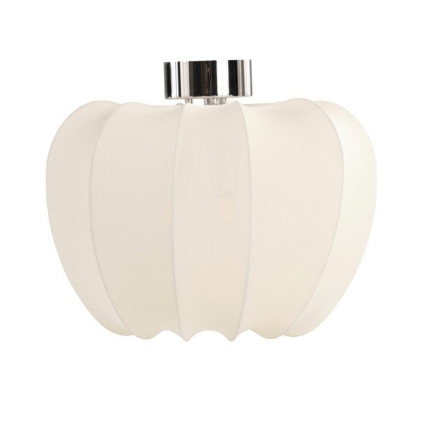 Kremowa tekstylna lampa sufitowa ø 50 cm Pion – Jotex