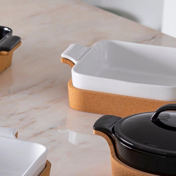 Kamionkowe naczynie do zapiekania 24x31 cm Ensemble – Casafina-image-3