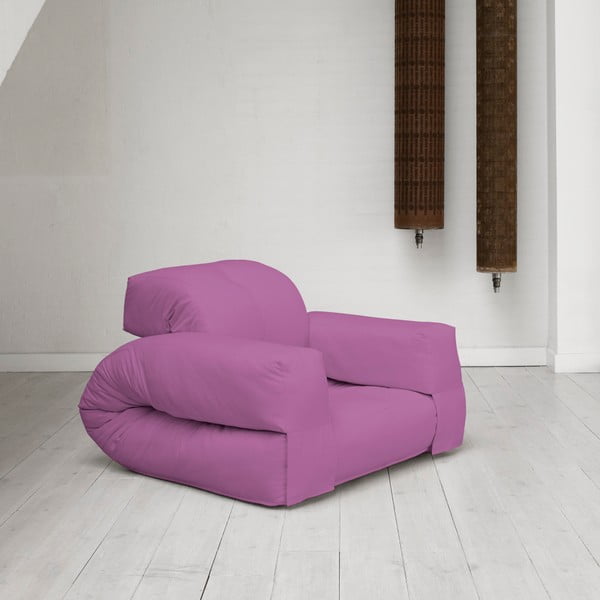 Fotel rozkładany Karup Hippo Taffy Pink