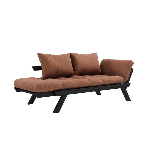 Sofa wielofunkcyjna Karup Design Bebop Black/Clay Brown-image-4