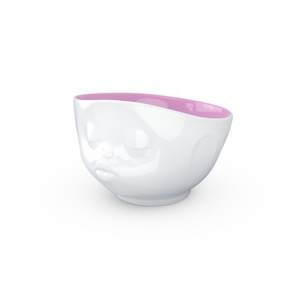 Biało-fioletowa porcelanowa całuśna miska 58products-image-1