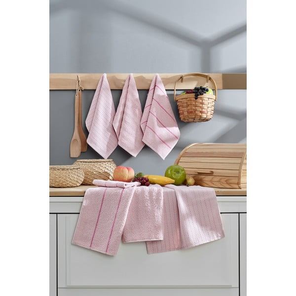 Bawełniane ścierki zestaw 6 szt. 30x50 cm Sofya – Foutastic-image-2