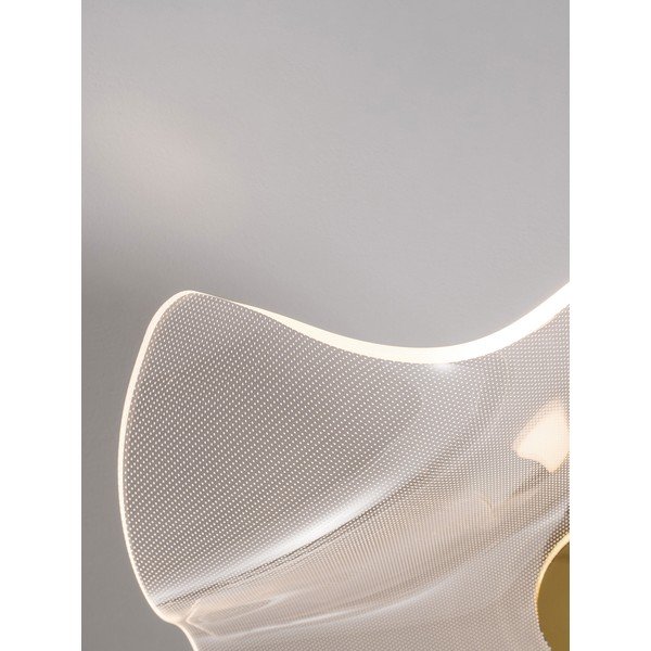 Aluminiowa lampa sufitowa LED w kolorze złota z kloszem ze szkła akrylowego 50x50 cm Siderno – Nova Luce-image-3