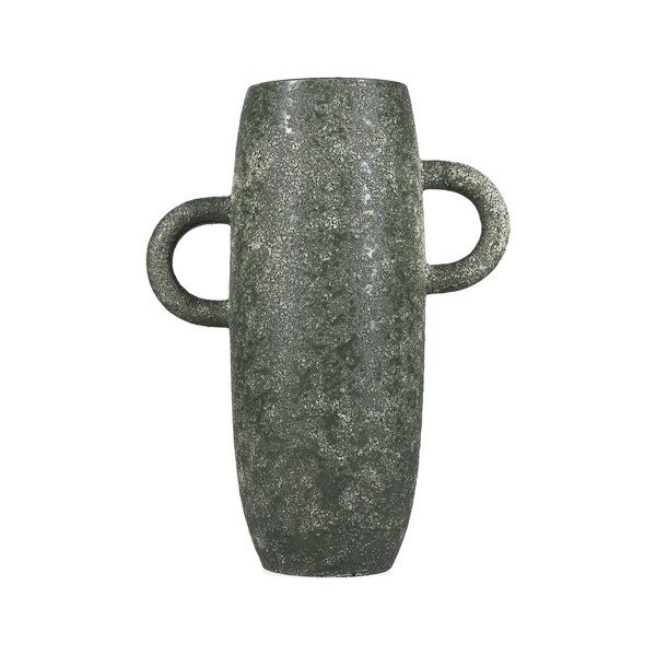 Zielony ceramiczny wazon (wysokość 30 cm) Bullet – S|P Collection