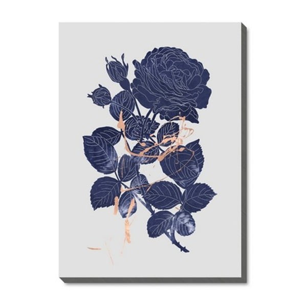 Obraz Global Art Production Indigo Rose, 50x60 cm