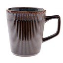 Ciemnobrązowy kubek ceramiczny 410 ml Tone – Dakls