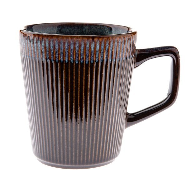Ciemnobrązowy kubek ceramiczny 410 ml Tone – Dakls