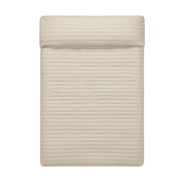 Pomarańczowo-beżowa bawełniana narzuta pikowana 180x260 cm Dash – Happy Friday-image-3