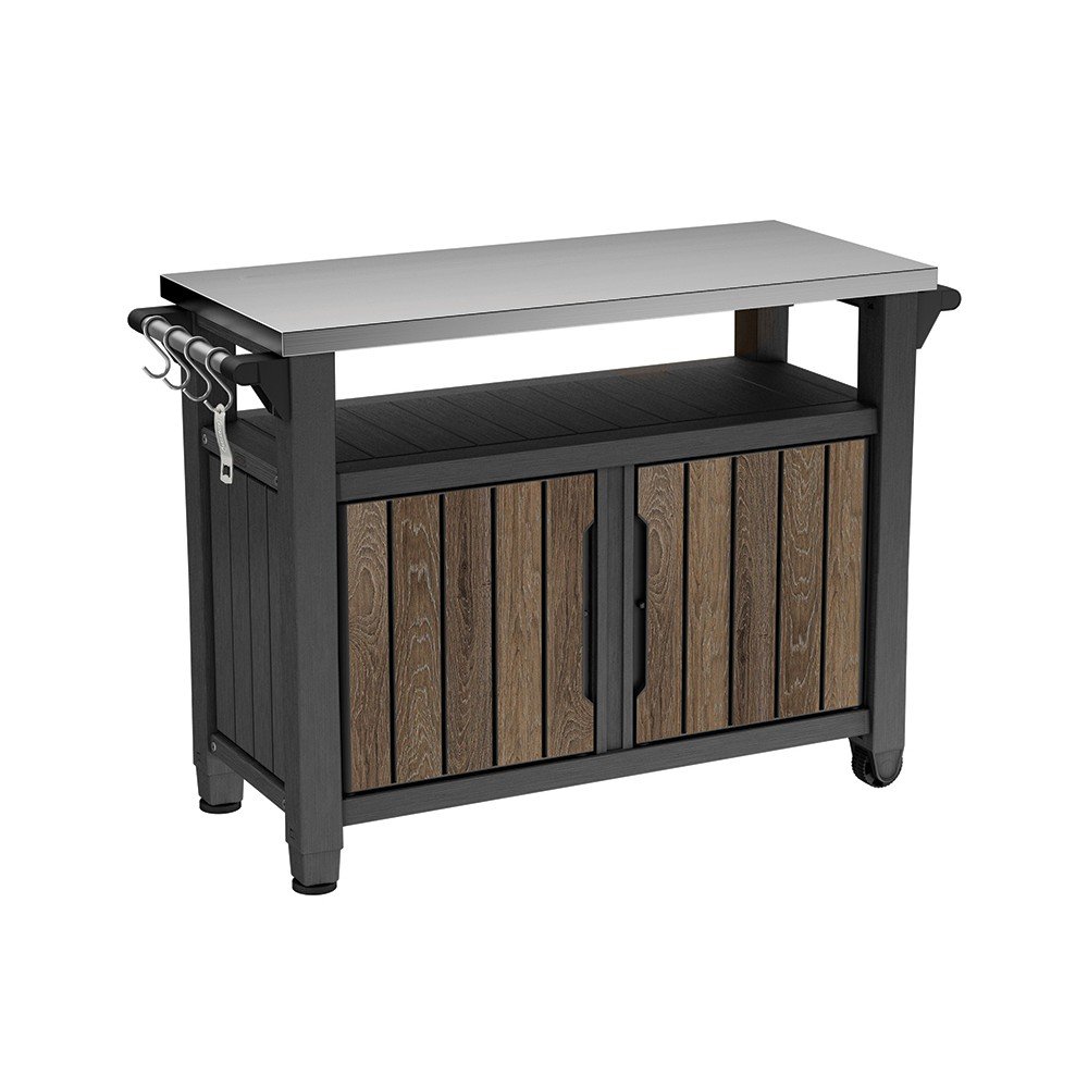 Ogrodowy stolik barowy 134x52 cm Deco – Keter (zdjęcie 2)