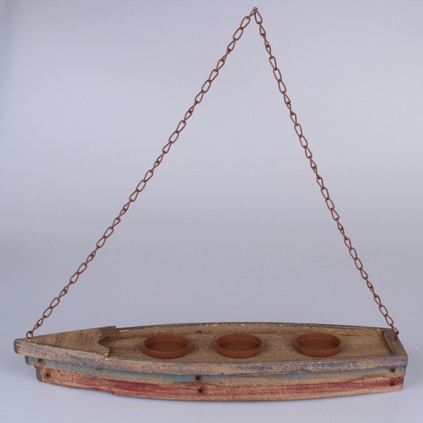 Świecznik wiszący Retro Boat