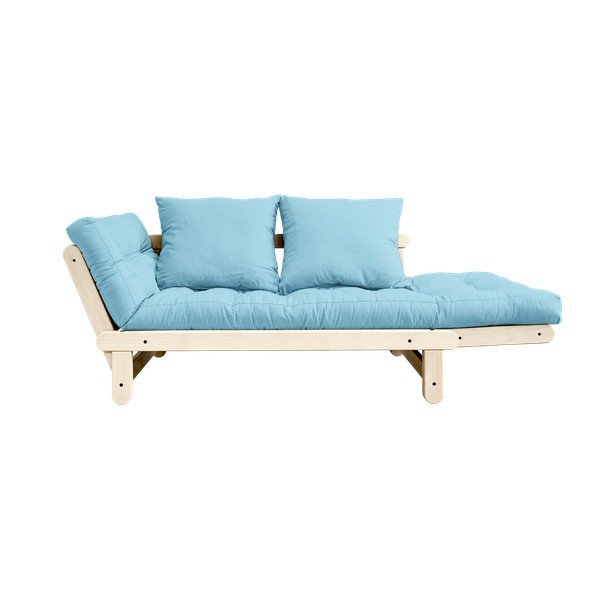Sofa rozkładana Karup Design Beat Natural Clear/Light Blue-image-3