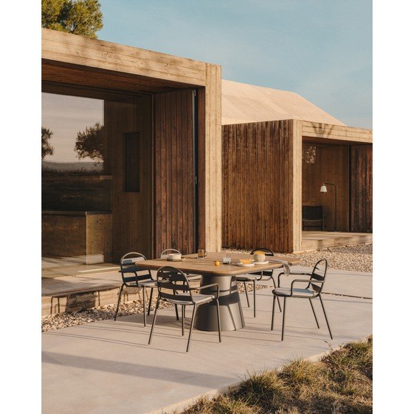 Stół ogrodowy 148x148 cm Tudons – Kave Home-image-1