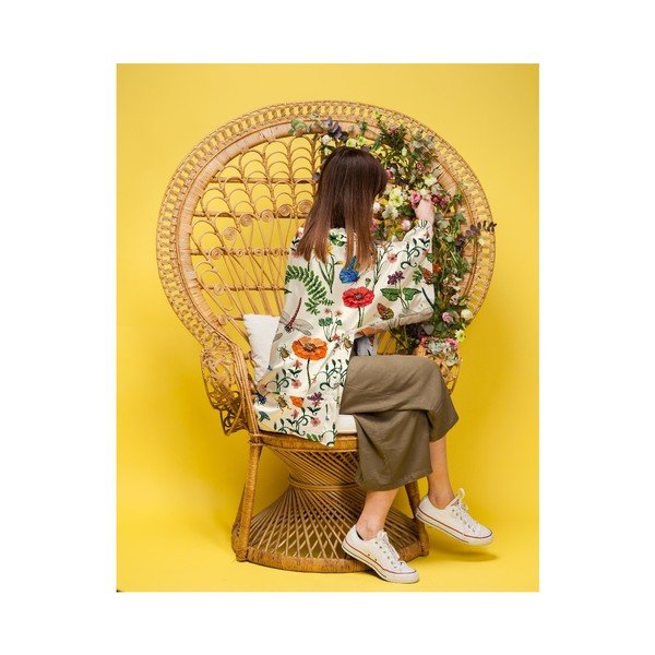 Letnie damskie kimono Madre Selva Insects-image-2