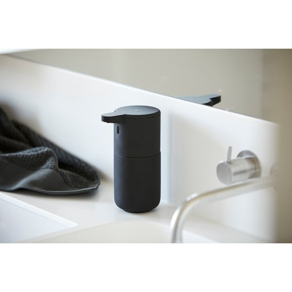 Czarny kamionkowy bezdotykowy dozownik do mydła 250 ml Ume − Zone-image-1