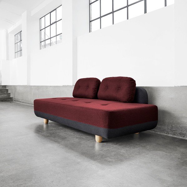 Sofa Karup Stomp Dark Grey/Passion Red-image-1