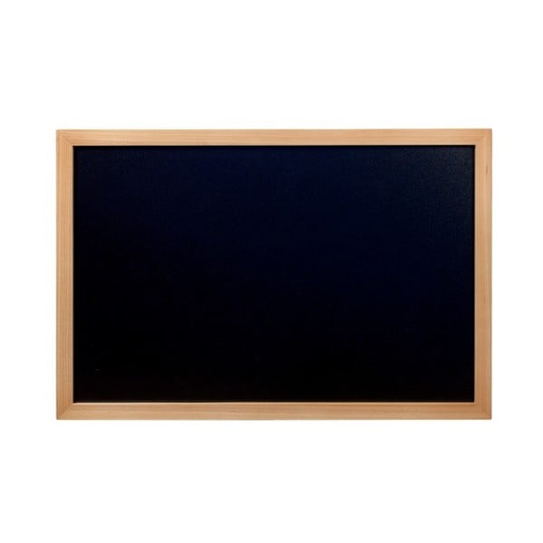 Lakierowana drewniana tablica z kredowym flamastrem i zestawem montażowym Securit® Teak, 40x60 cm