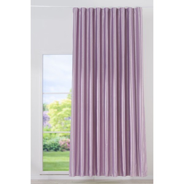 Fioletowa zasłona na haczyki 140x260 cm Canyon – Mendola Fabrics-image-1