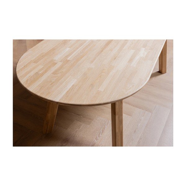 Stół z litego drewna dębowego 90x220 cm Tablo – WOOOD-image-4