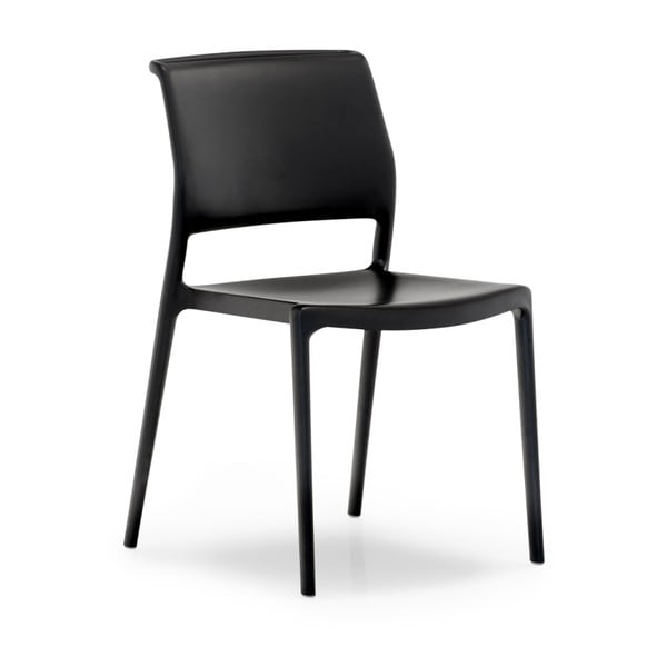 Czarne krzesło Pedrali Ara