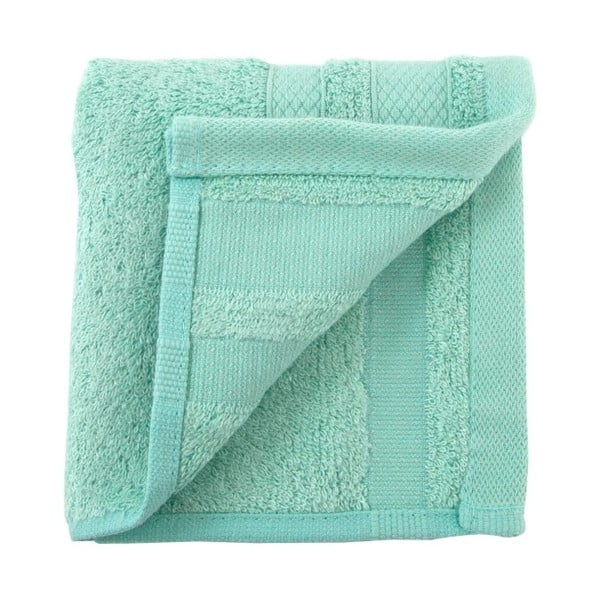 Miętowy ręcznik Jolie, 30x50 cm