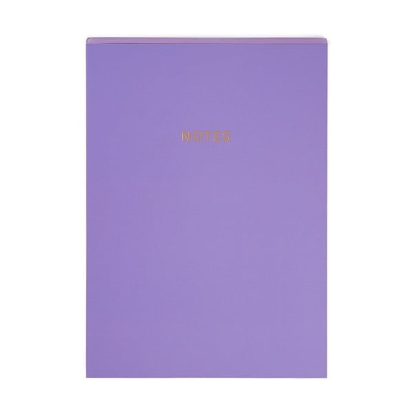 Fioletowy notes A5 GO Stationery Lilacs