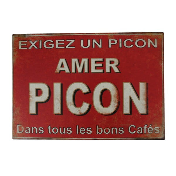 Metalowa tabliczka Antic Line Amer Picon