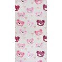 Różowo-kremowy dywan dziecięcy odpowiedni do prania 80x150 cm Cute Teddies Pink – Vitaus