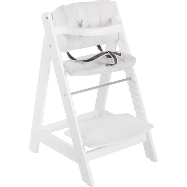 Biała wkładka do krzesełka do karmienia Fox & Bunny – Roba-image-1