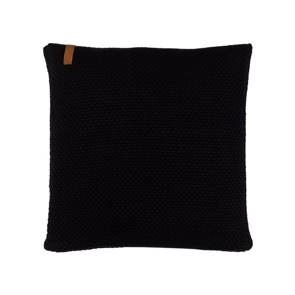 Poduszka z wypełnieniem Sailor Knit Black, 50x50 cm