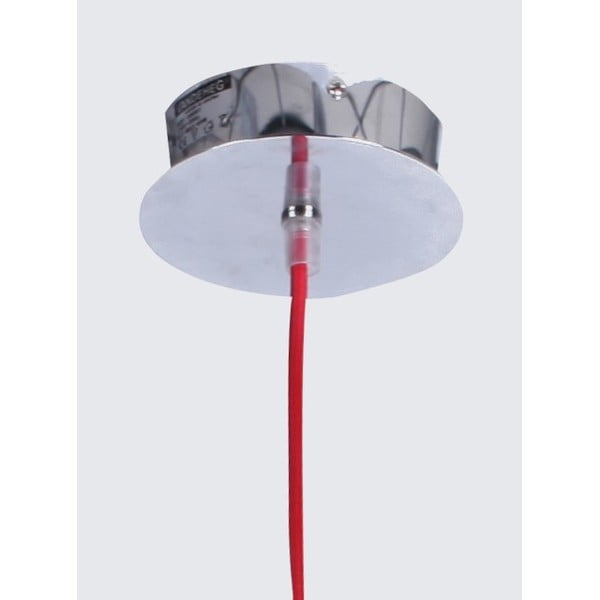 Lampa sufitowa Lampion, czerwona-image-3