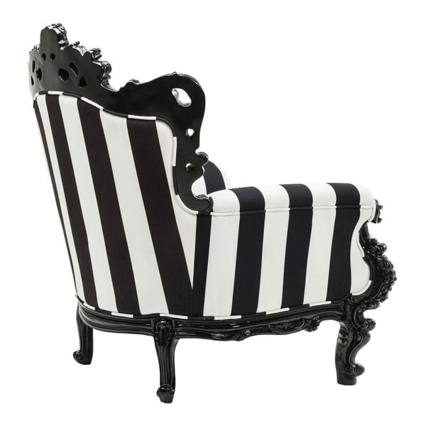 Czarno-biały fotel Kare Design Mink-image-3