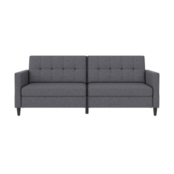 Szara rozkładana sofa 203 cm Hartford – Støraa