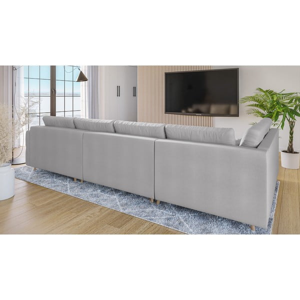 Jasnoszary narożnik (prawostronny) Ariella – Ropez-image-3