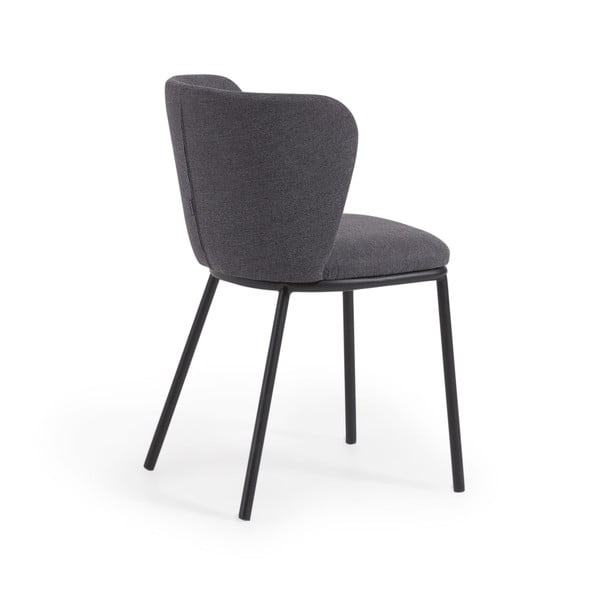 Ciemnoszare krzesło Ciselia – Kave Home-image-3