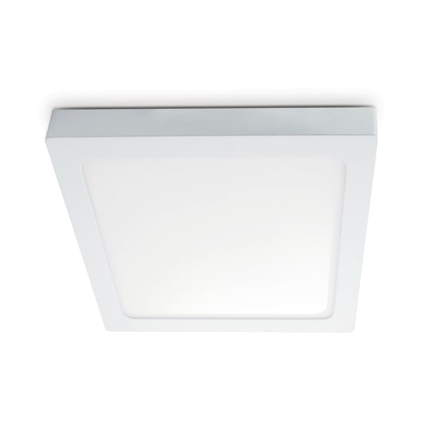 Biała lampa sufitowa LED Kobi Sigaro, szer. 22,5 cm