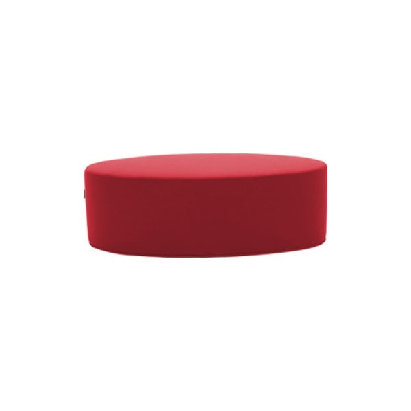Czerwony puf Softline Bon-Bon Valencia Red , dł. 60 cm